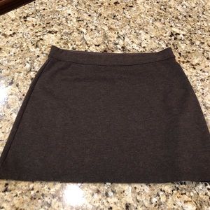 Knit mini skirt